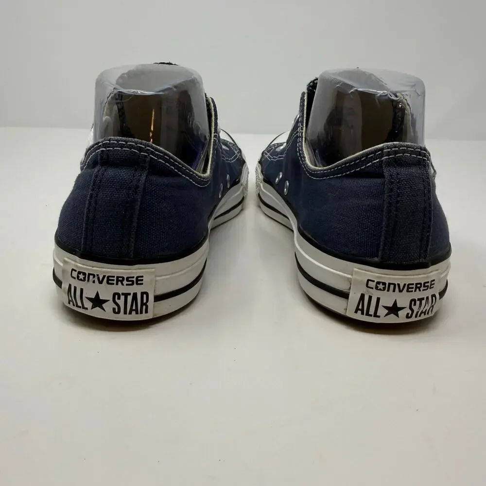 Converse Chuck Taylor Allstars Navy Women's 8.5 Low Top Sneakers - Picture 5 of 10
